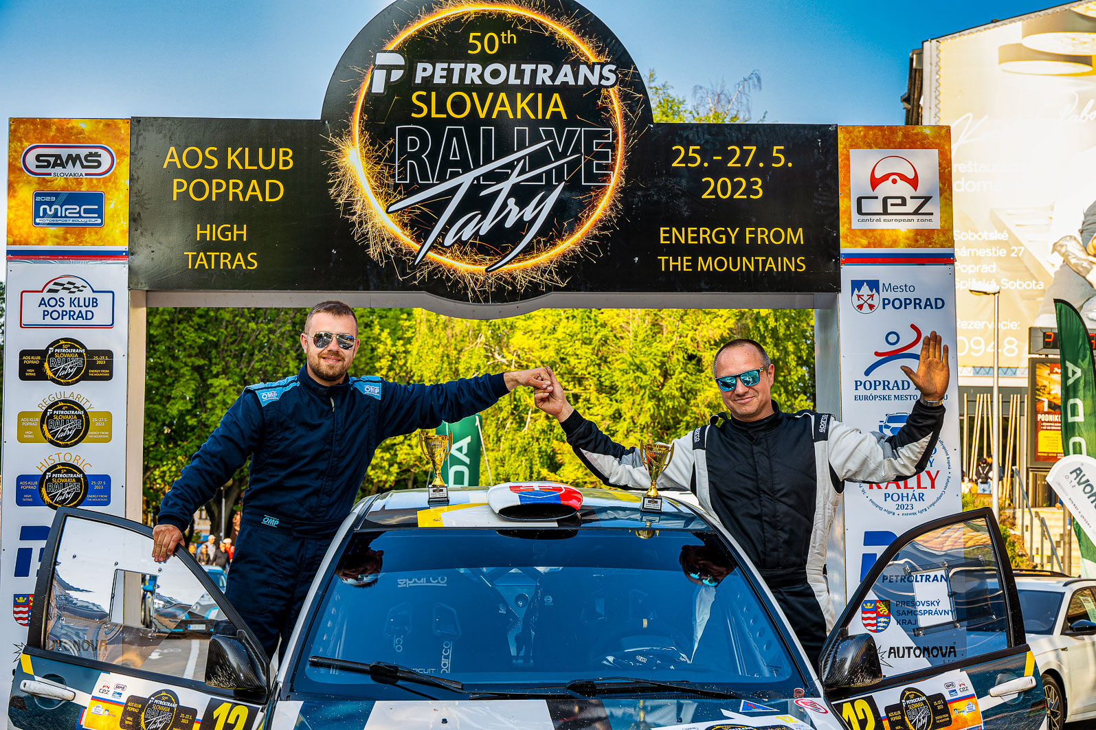 3. Platz bei der Slowakei Rallye Tatra 2023